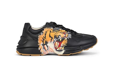 women's gucci rhyton shoes|gucci rhyton tiger print.